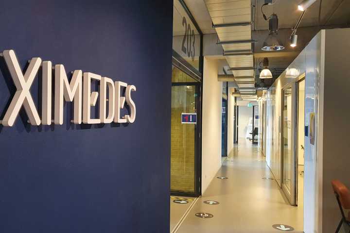 Ximedes office wall